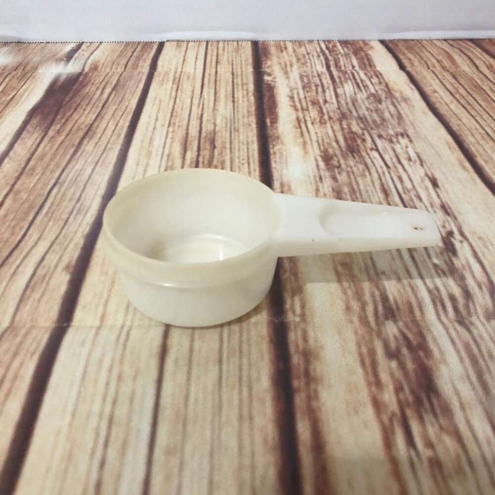 Vintage Tupperware Clear White Nesting Measuring Cup 1/3 CUP Replacement 765-1